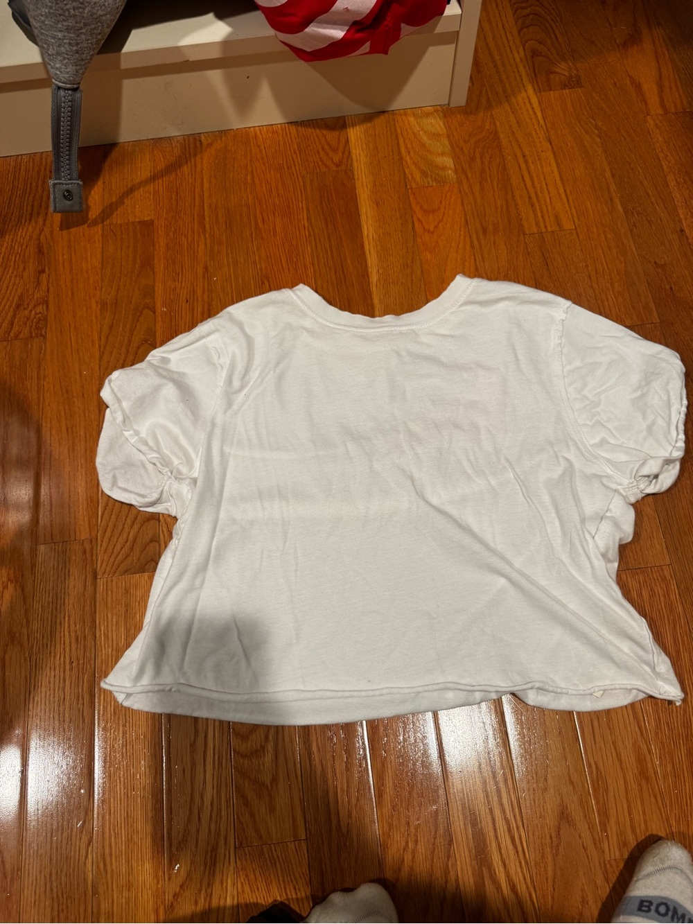Free People boxy cropped tee
